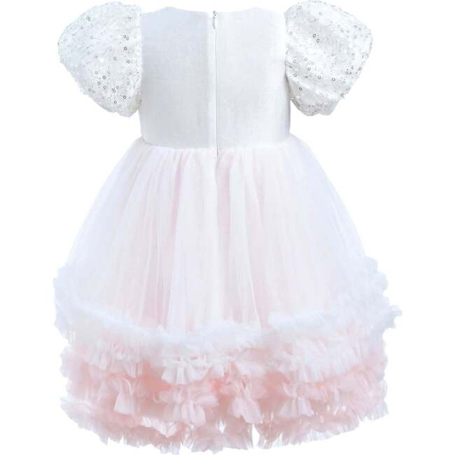 Gem Teacup Dress, White - Dresses - 2