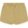 French Terry Drawstring Shorts, Mustard Ochre - Shorts - 2