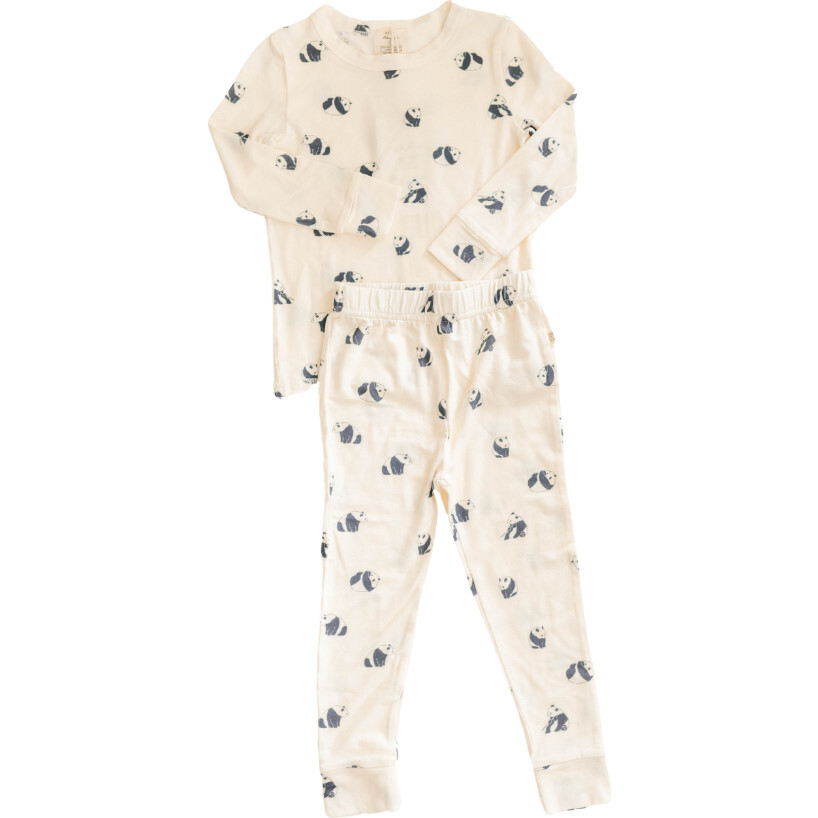 Toddler Modal Pajama Set, Panda - Pajamas - 1
