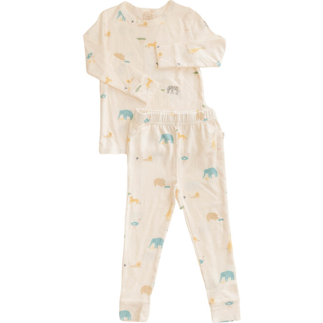 Toddler Modal Pajama Set, Zoo