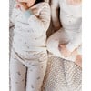 Organic Cotton Modal Rib Floral Bud Pajama Set - Pajamas - 4