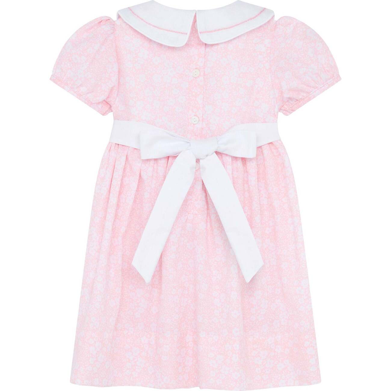 【Shalom】ENJOY HOOD DRESS Six Honeybees Girls' Flutter Sleeve Puebla Dress | $92.00