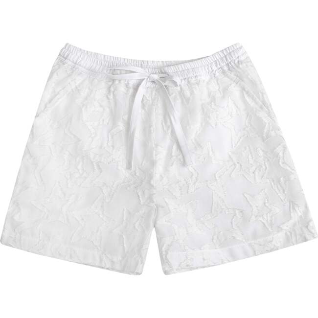White Stars Bermuda Shorts