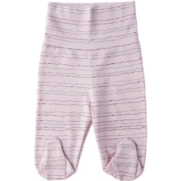 High Waist Footed Pants Quipu, Lavender - Pants - 1