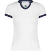 Women's Stacy Tee, Navy - Shirts - 1 - thumbnail