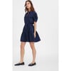 Women's Short Carrington Dress, Maritime Blue - Dresses - 5