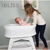 Evi Smart Bassinet, White on White - Bassinets - 2