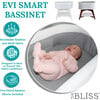 Evi Smart Bassinet, White on White - Bassinets - 3