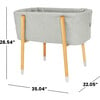 Sova Bassinet, Grey - Bassinets - 7