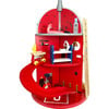 3-Story Fire Station Playset with 25 Figurines and Furnishings, Multi - Playsets - 1 - thumbnail