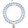 Women's Leni Beaded Strand Necklace Set, Sky Blue - Necklaces - 1 - thumbnail