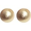 Women's Gaia Glam Stud Earrings, Plated Sun - Earrings - 1 - thumbnail