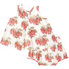 Baby Girls Jaipur Boho 2-Piece Sleeveless Top & Bloomer Set, Wild Strawberries - Mixed Apparel Set - 6