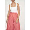 Women's Mirth Wide Leg Ankle Length Pant, Coral - Pants - 3