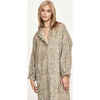 Women's Kona Oversized Ankle Length Caftan, Trellis In Petal - Dresses - 3