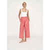 Women's Mirth Wide Leg Ankle Length Pant, Coral - Pants - 4