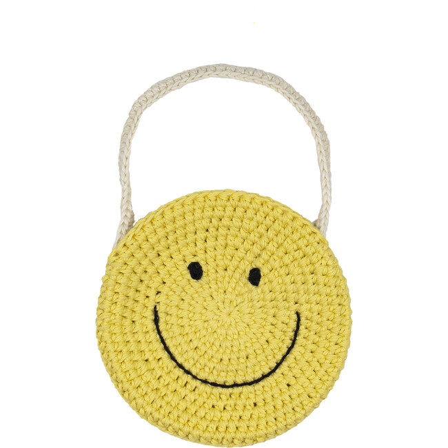 Crochet Purse, Smiley Face