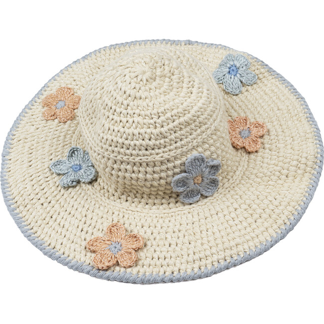 Crochet Bucket Hat, Ocean