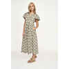 Women's Beacon Hill Short Ve-Neck Sleeve Long Dress, Seaglass In Branch - Dresses - 6