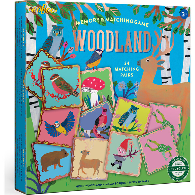 Woodland Memory and Matching Game