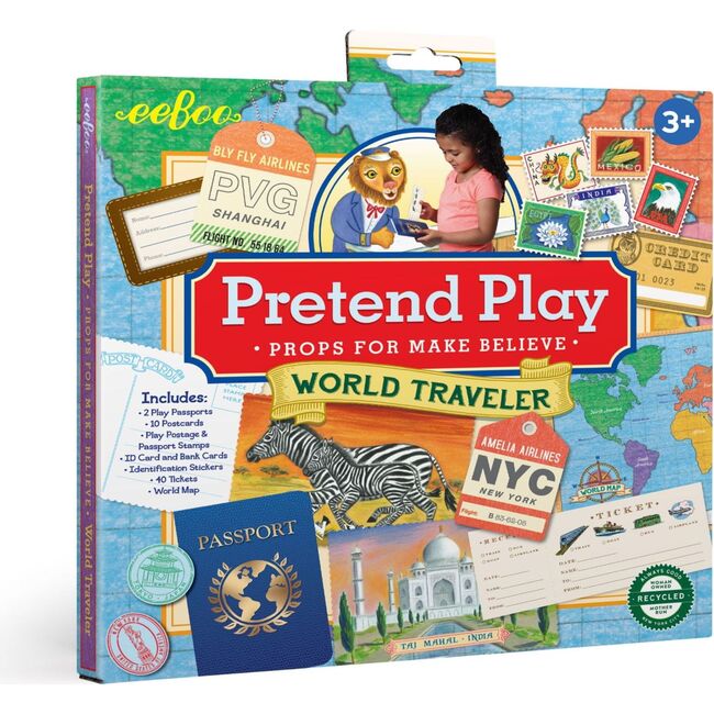 World Traveler Pretend and Role Play Activity Set