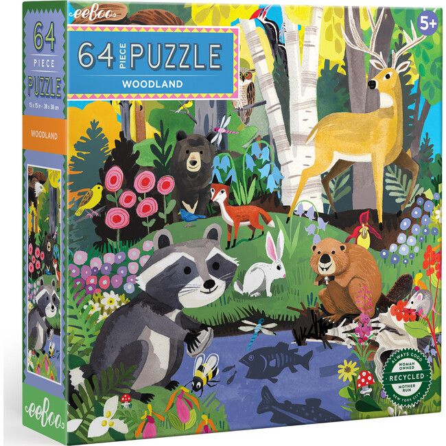 Woodland - 64 Piece Puzzle