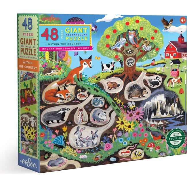 Within the Country 48 Piece Giant Floor Jigsaw Puzzle