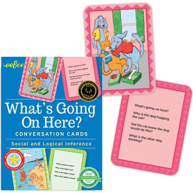 What's Going On Here? Conversation Flashcards - Games - 2