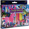 Striped Biggies 12 Color Pencils: Magical Creatures - Coloring - 1 - thumbnail