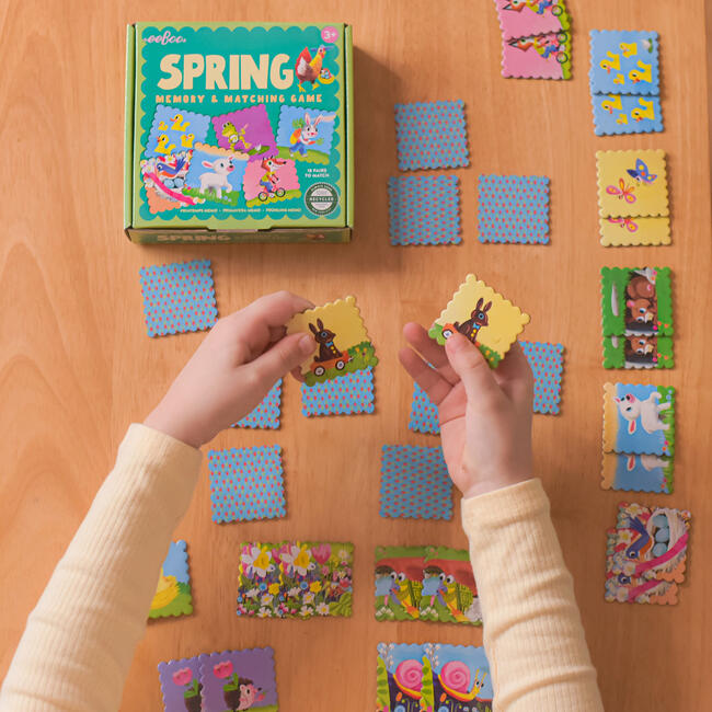 Spring Little Square Memory & Matching Game - Games - 2