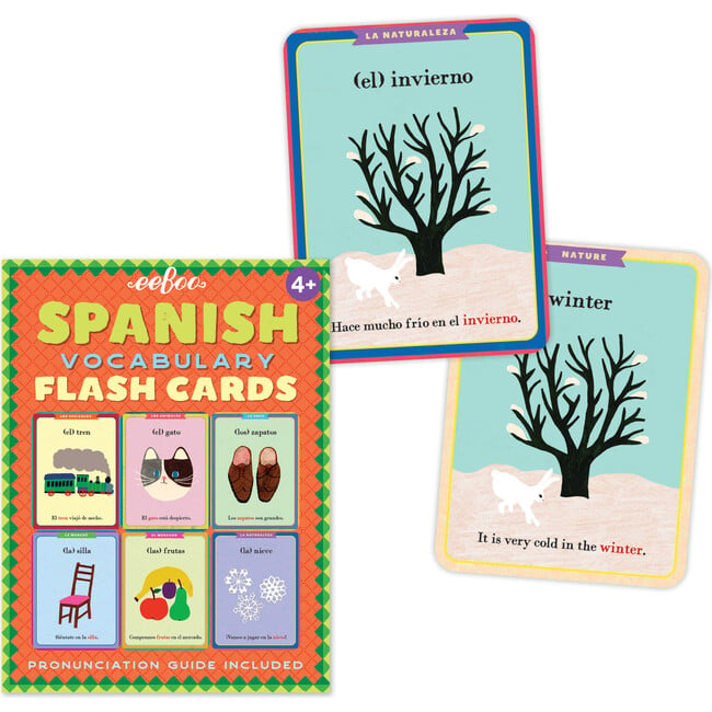 Spanish Vocabulary Flash Cards - Games - 2