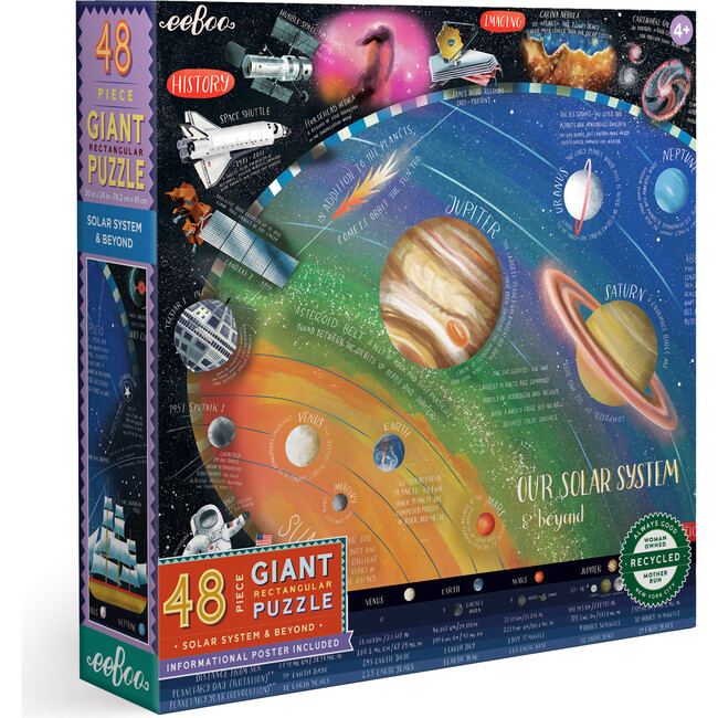 Solar System & Beyond Giant Puzzle - 48 Pieces
