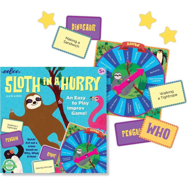 Sloth in a Hurry Action Board Game - Games - 2