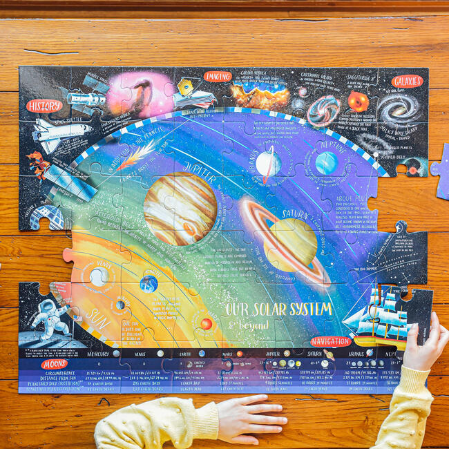 Solar System & Beyond Giant Puzzle - 48 Pieces