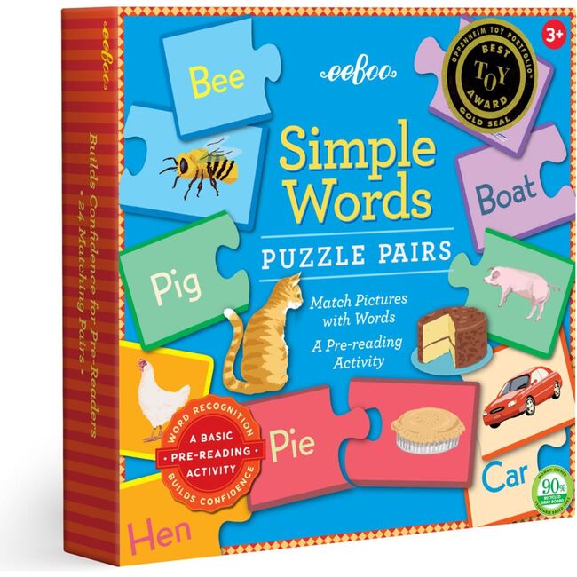 Simple Word Puzzle Pairs - Puzzles - 1