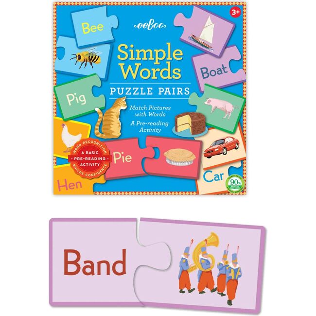 Simple Word Puzzle Pairs - Puzzles - 3