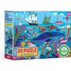 Sea Exploration 20 Piece Big Puzzle - Puzzles - 1 - thumbnail