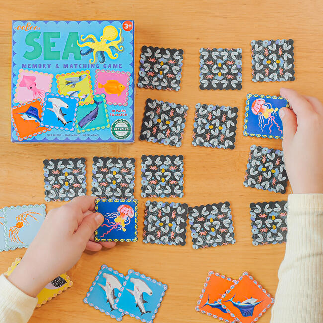 Sea Little Square Memory & Matching Game - Games - 2