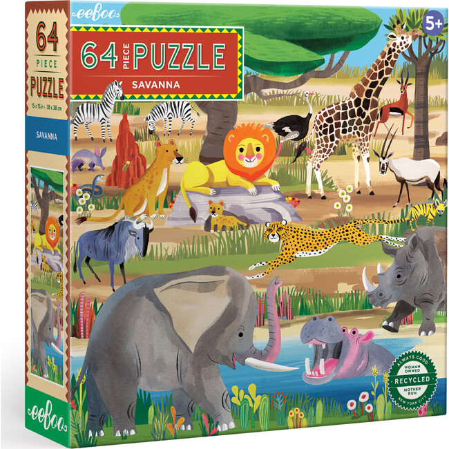 Savanna - 64 Piece Puzzle