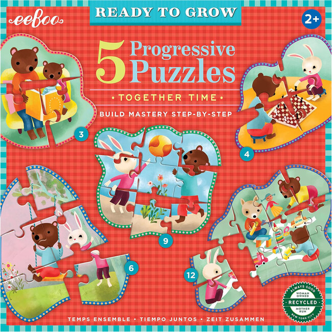 Ready to Grow - Together Time Progressive Puzzles - Puzzles - 3