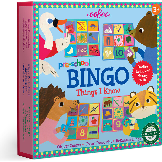 Preschool Bingo: Things I Know Game - Games - 1