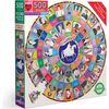 Piece and Love Votes for Women 500 Piece Jigsaw Puzzle - Puzzles - 1 - thumbnail