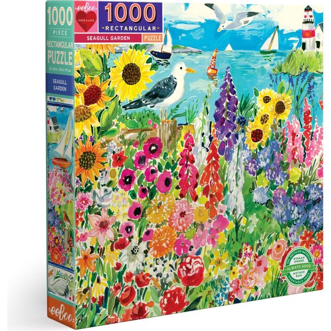 Piece and Love Seagull Garden 1000 Piece Jigsaw Puzzle