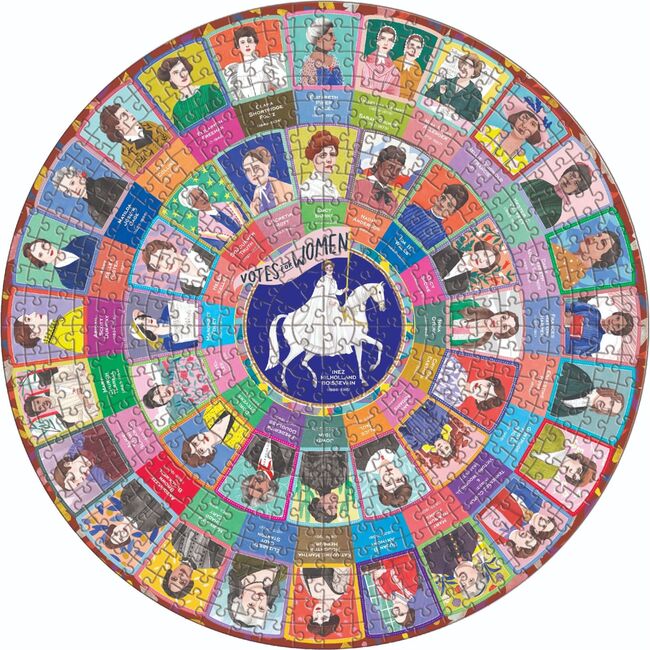 Piece and Love Votes for Women 500 Piece Jigsaw Puzzle - Puzzles - 2
