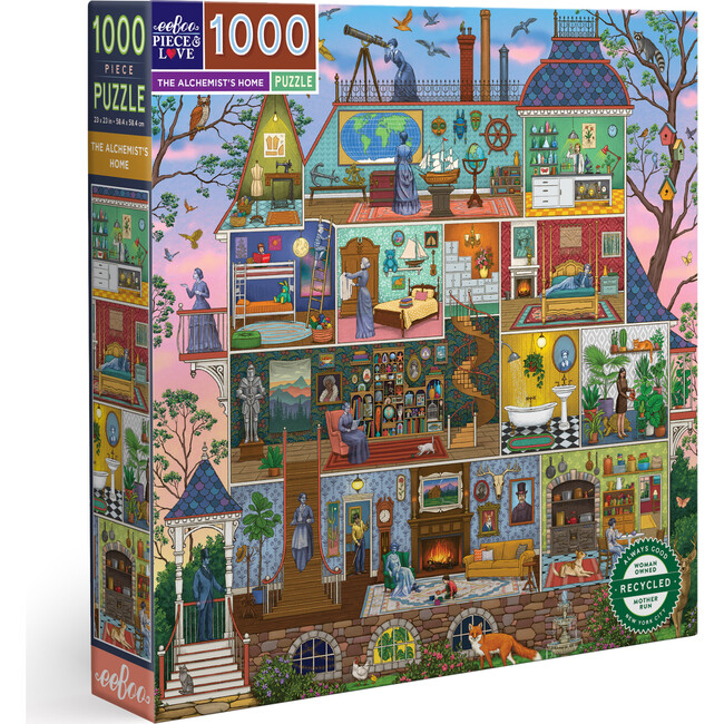 Piece and Love The Alchemist's Home 1000 Piece Jigsaw Puzzle