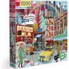 Piece and Love New York Life 1000 piece square adult Jigsaw Puzzle - Puzzles - 1 - thumbnail