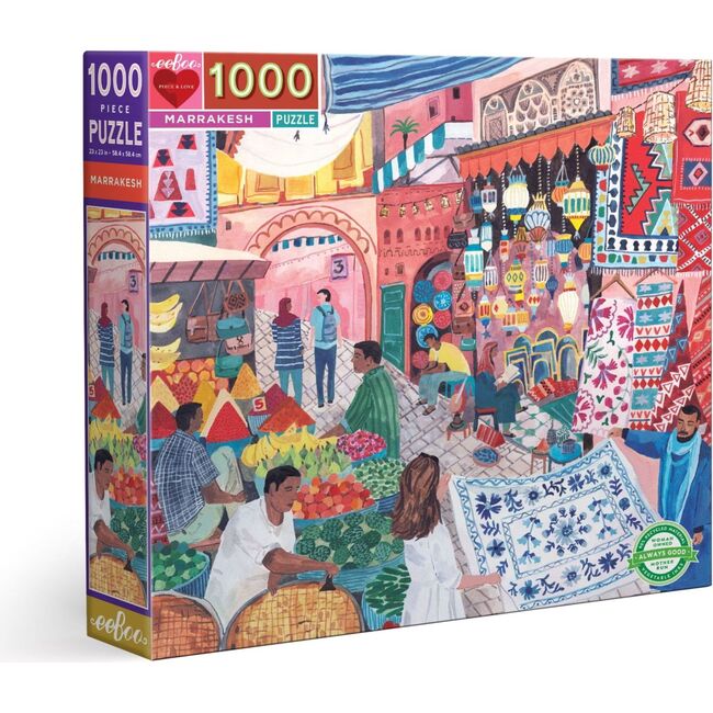 Piece and Love Marrakesh 1000 Piece Jigsaw Puzzle