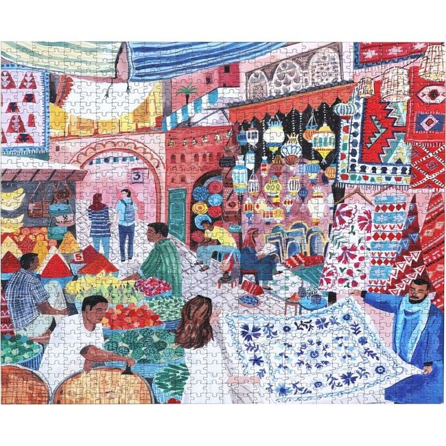 Piece and Love Marrakesh 1000 Piece Jigsaw Puzzle - Puzzles - 2