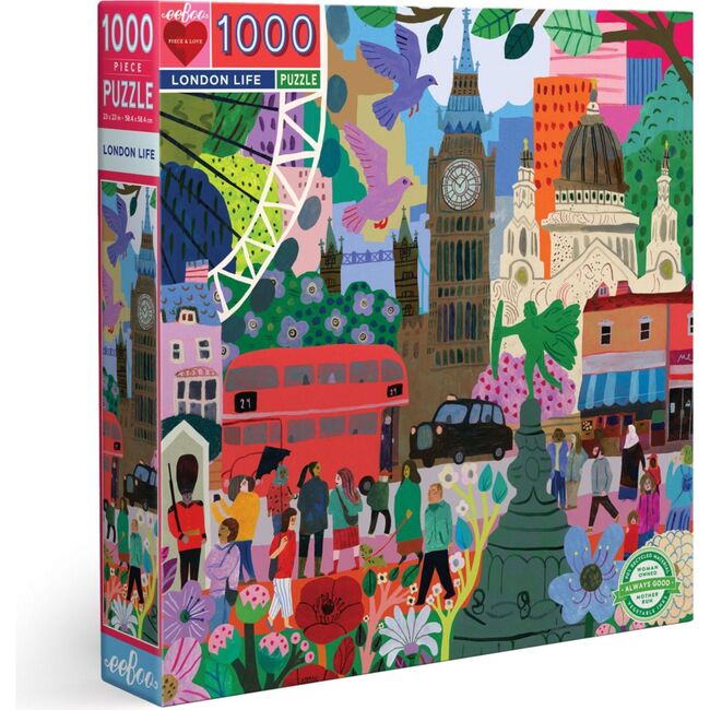 Piece and Love London Life 1000 piece Jigsaw Puzzle