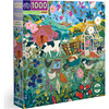 Piece and Love English Hedgerow 1000 Piece Puzzle - Puzzles - 1 - thumbnail